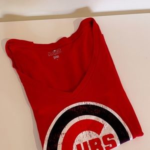 Genuine Merchandise Women’s Chicago Cubs Baseball MLB Tee T-Shirt Size Small